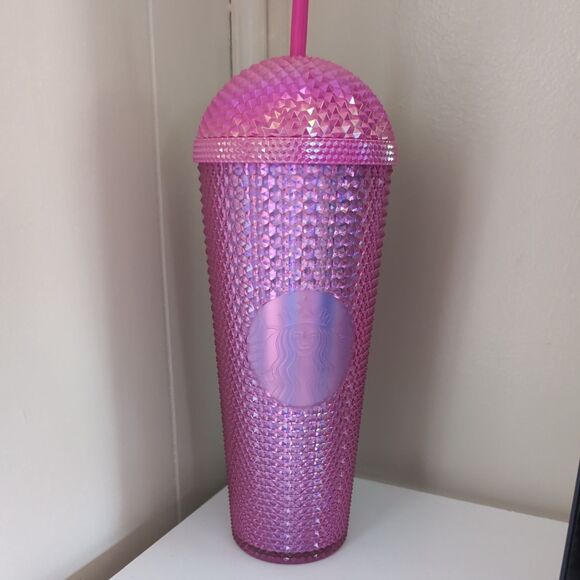 Starbucks Other - Starbucks 30th Frappuccino Dome Summer 2025 Iridescent Pink Bling Studded Cup